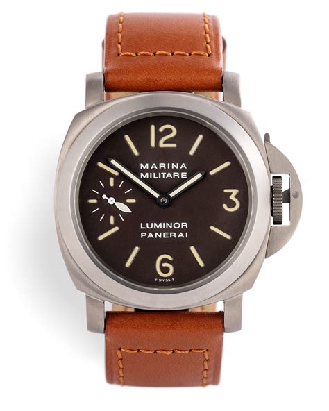 bracelet montre panerai|panerai marina militare watch.